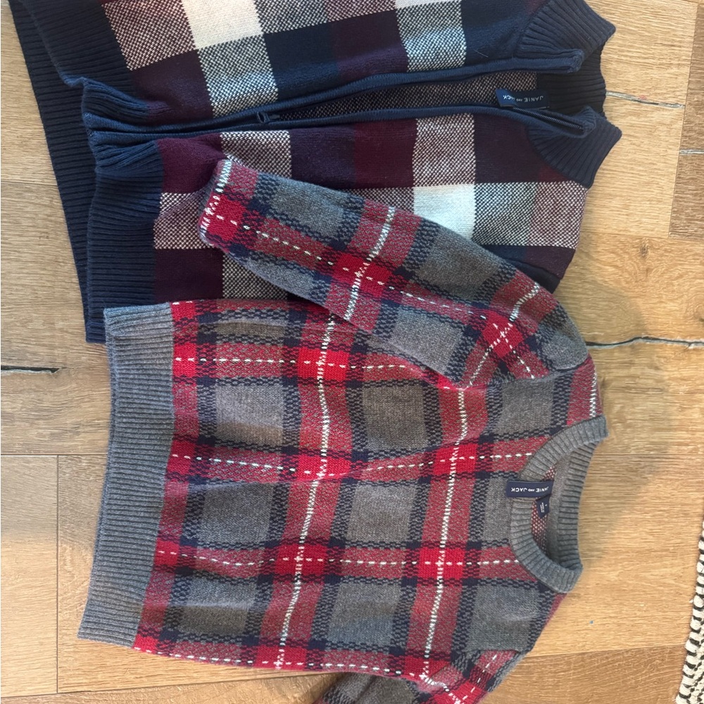 Two boys holiday sweaters fromJanie and Jack